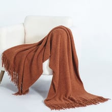 Fassett Knitted Throw